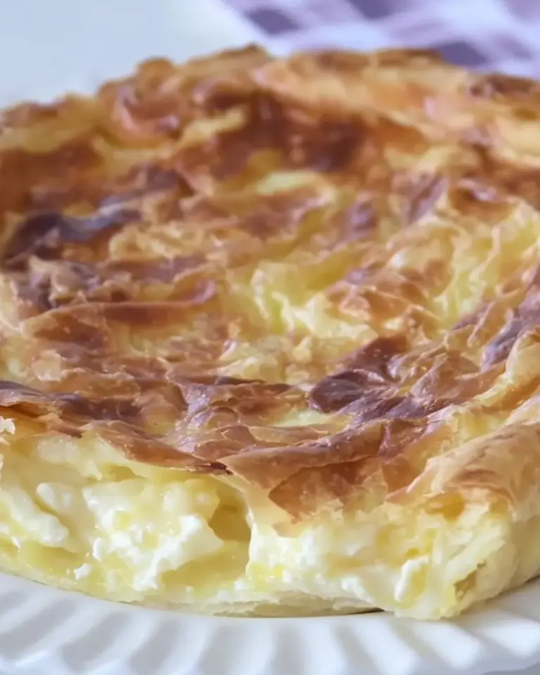 Homemade Placinta Dobrogeana (Romanian Savory Cheese Pie) photo