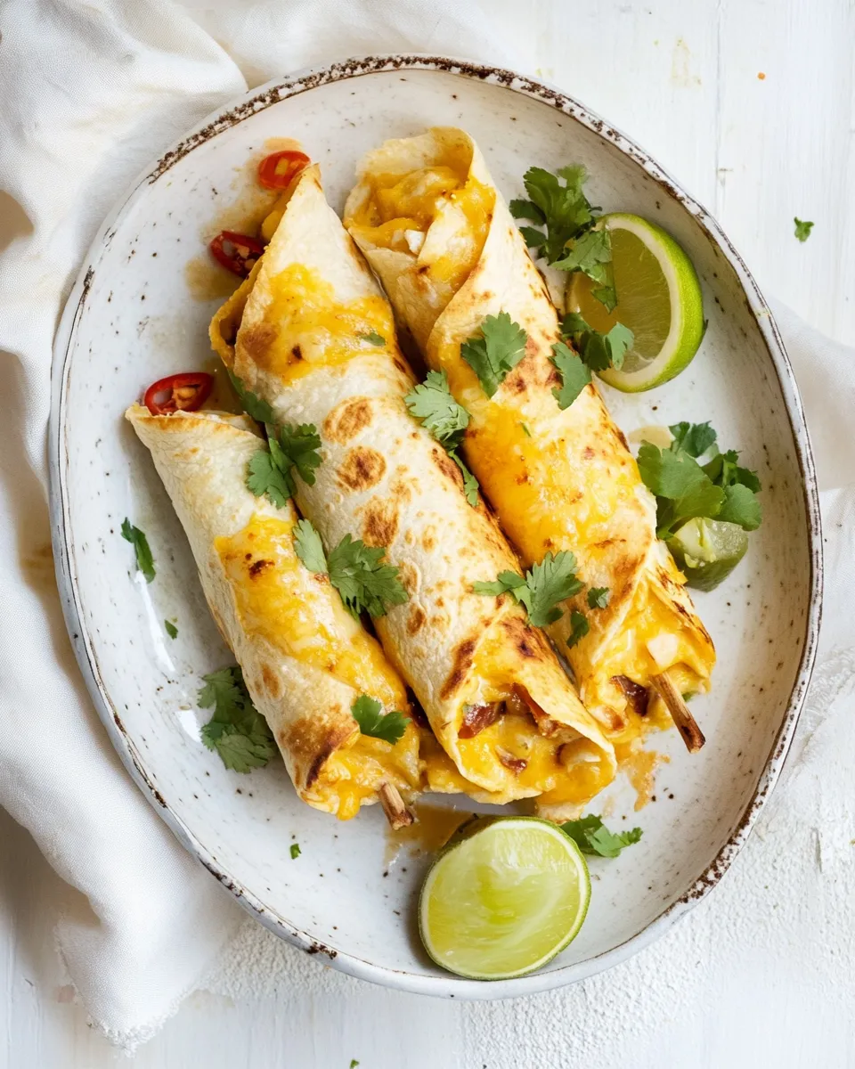 Classic Pollo Fundido Flautas image