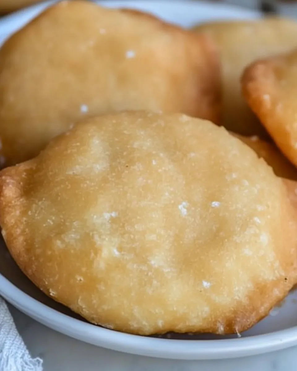 Delicious Poori (Puri) Indian Deep-Fried Bread shot