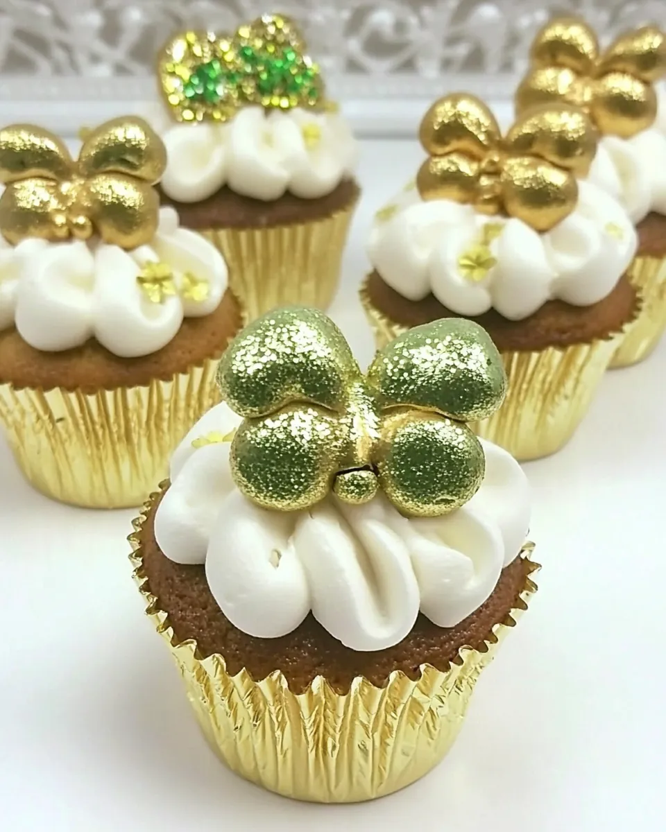 Delicious Pot o Gold Cupcakes shot