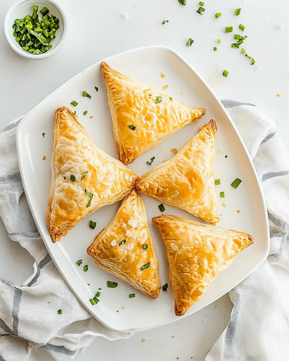 Classic Puff Pastry Cheese Pockets image