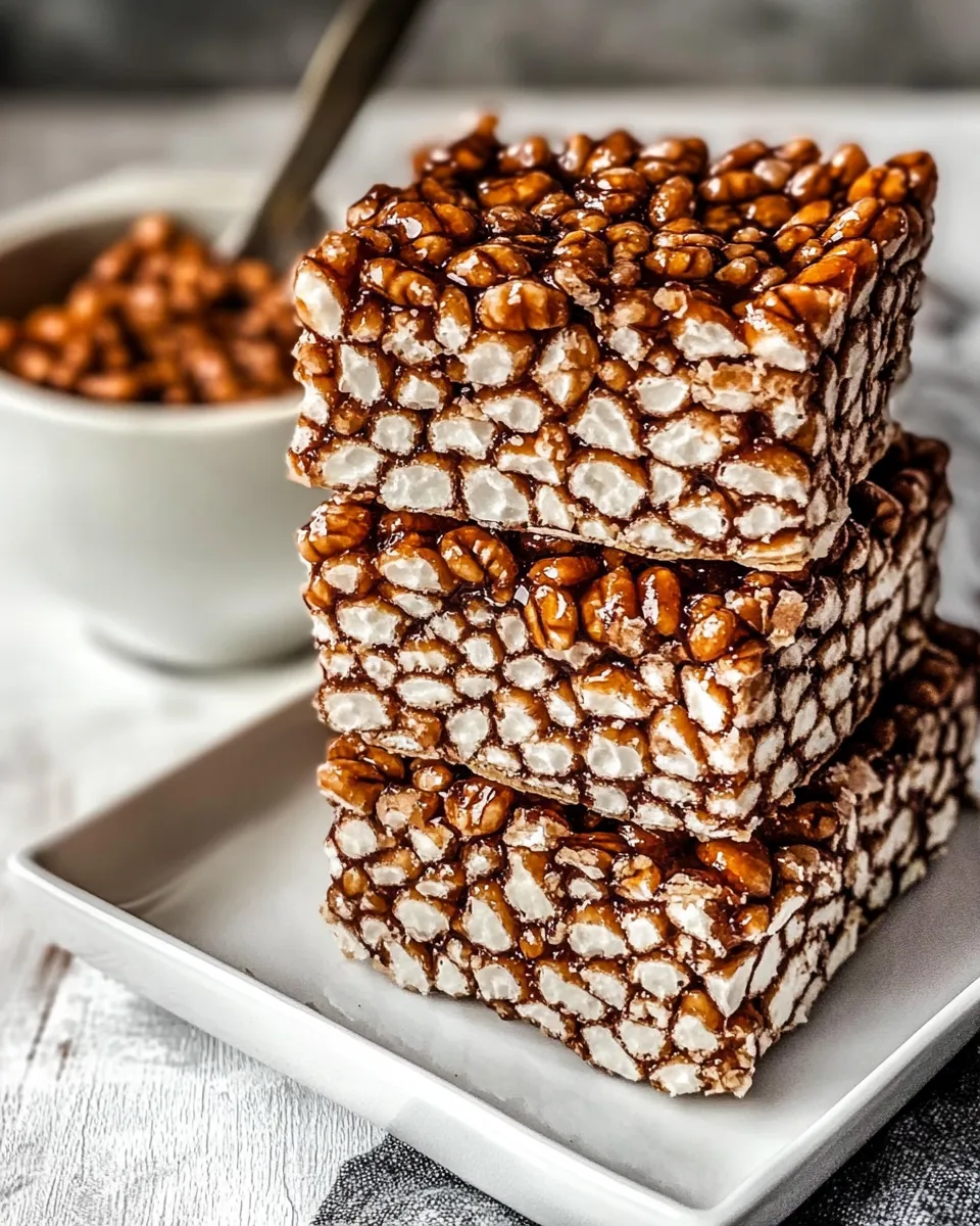 Classic Puffed Wheat Squares recipe photo