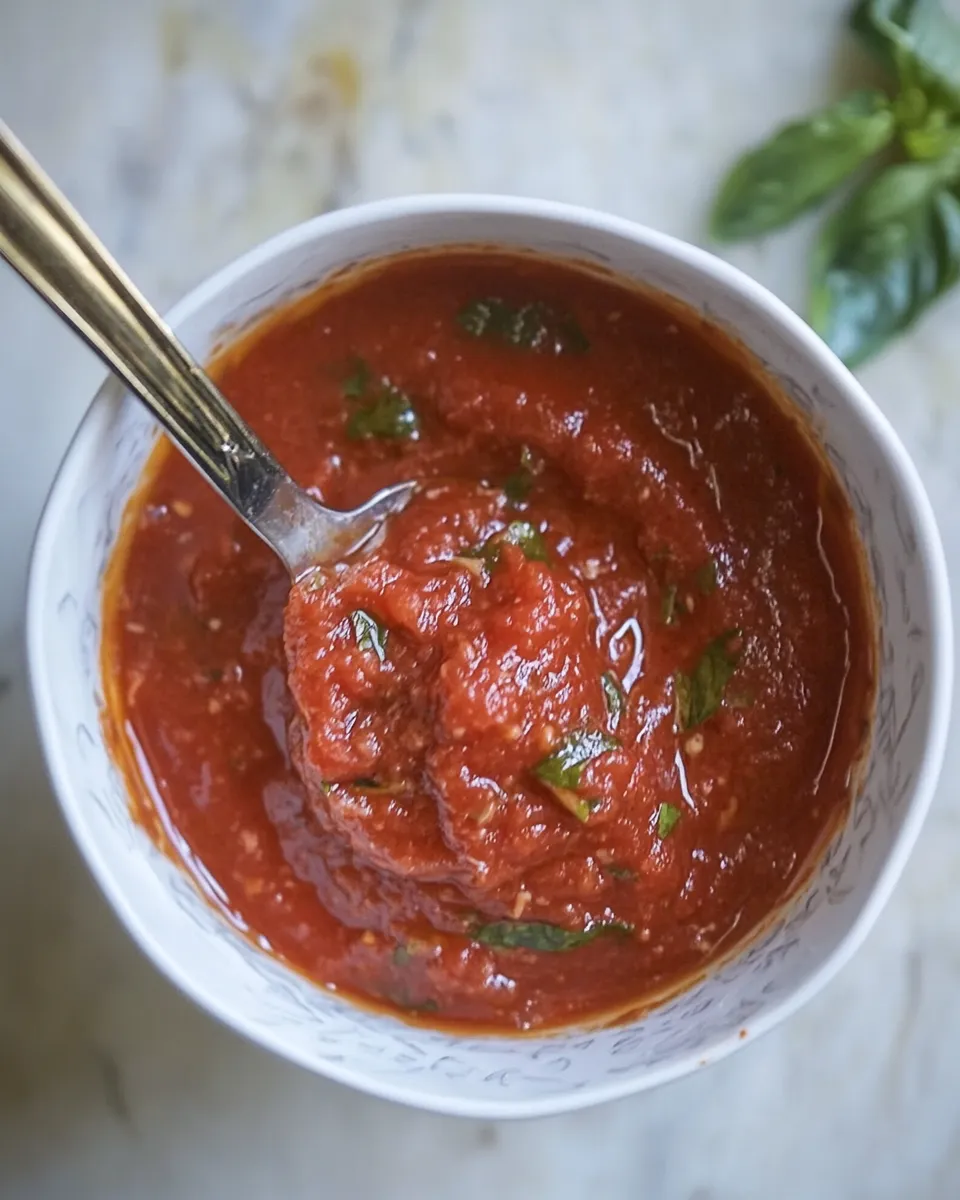 Homemade Quick Homemade Marinara Sauce photo