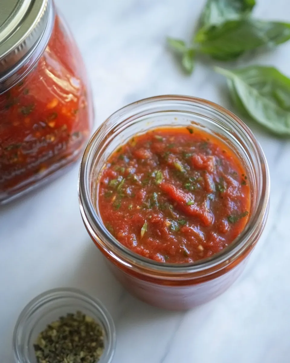 Easy Quick Homemade Marinara Sauce recipe photo