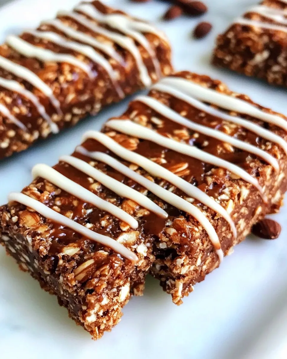 Homemade Quinoa Almond Joy Bars photo