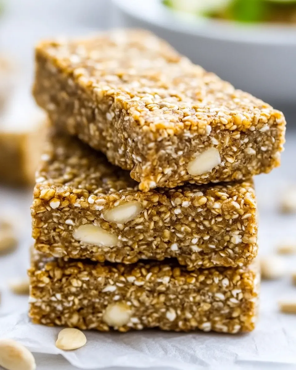 Easy Quinoa Homemade Protein Bars With White Chocolate recipe photo
