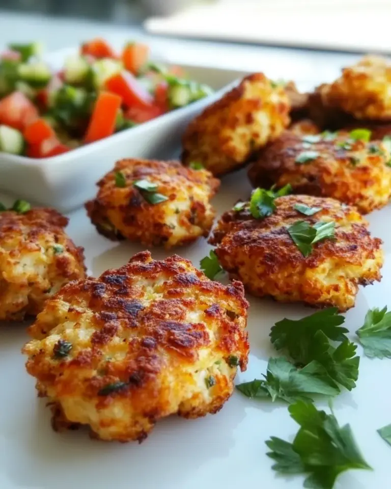 Homemade Ranch Chicken Fritters recipe photo