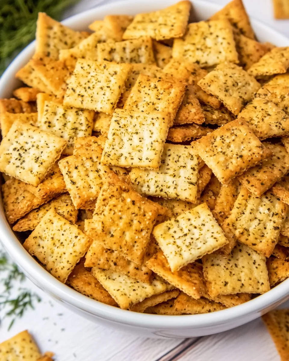 Classic Ranch Crackers with Dill image