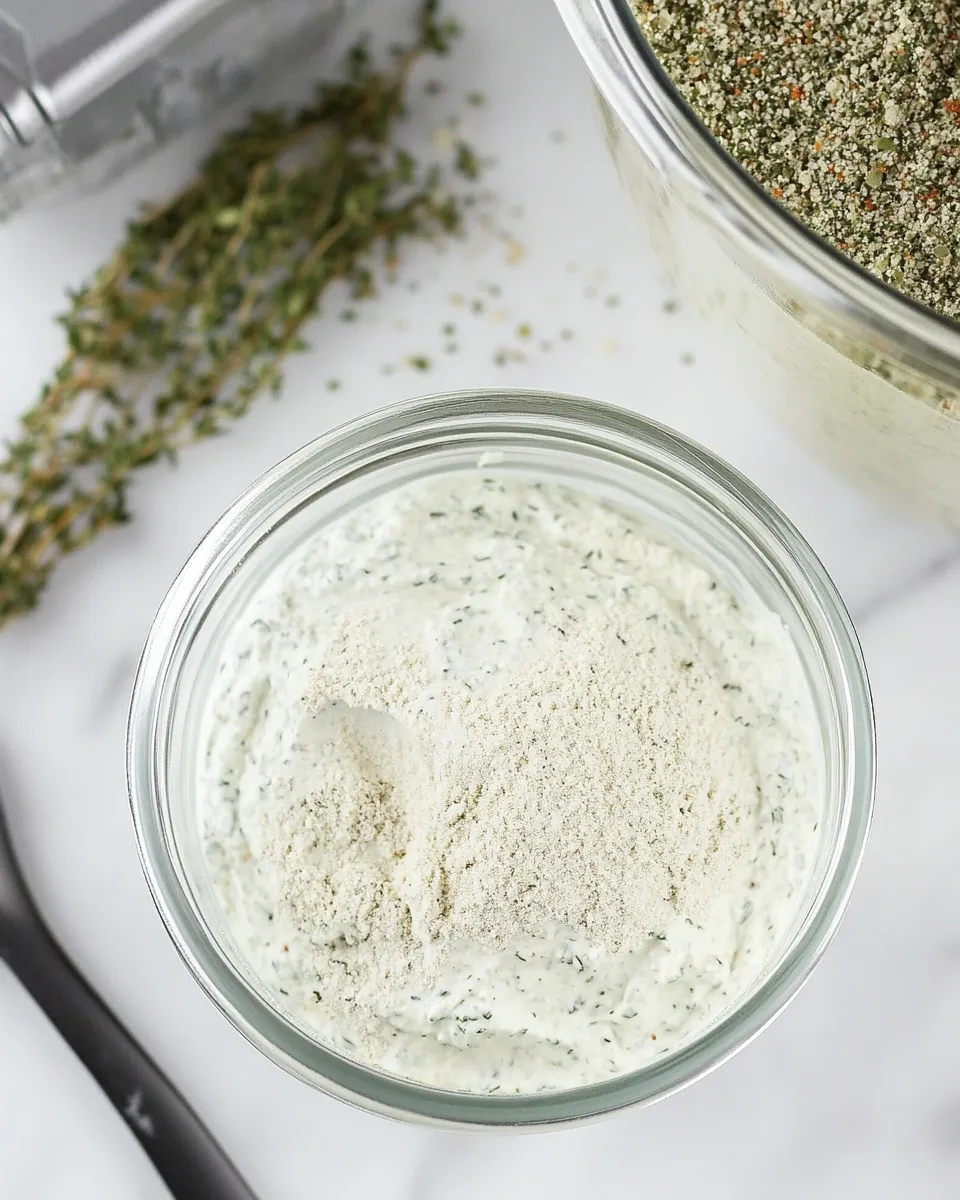 Delicious Ranch Dressing Mix shot