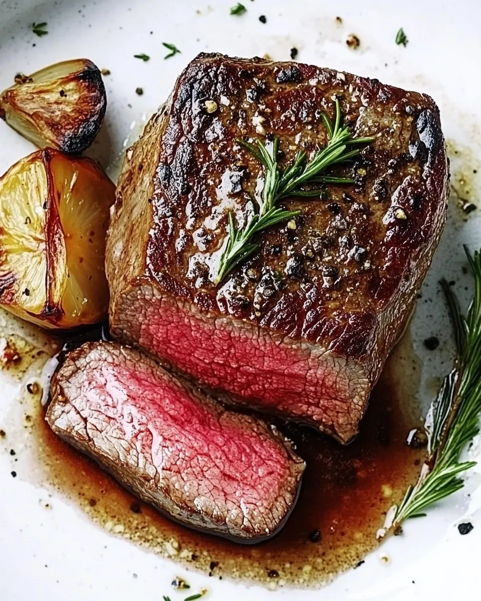 Delicious Ranch Steak shot