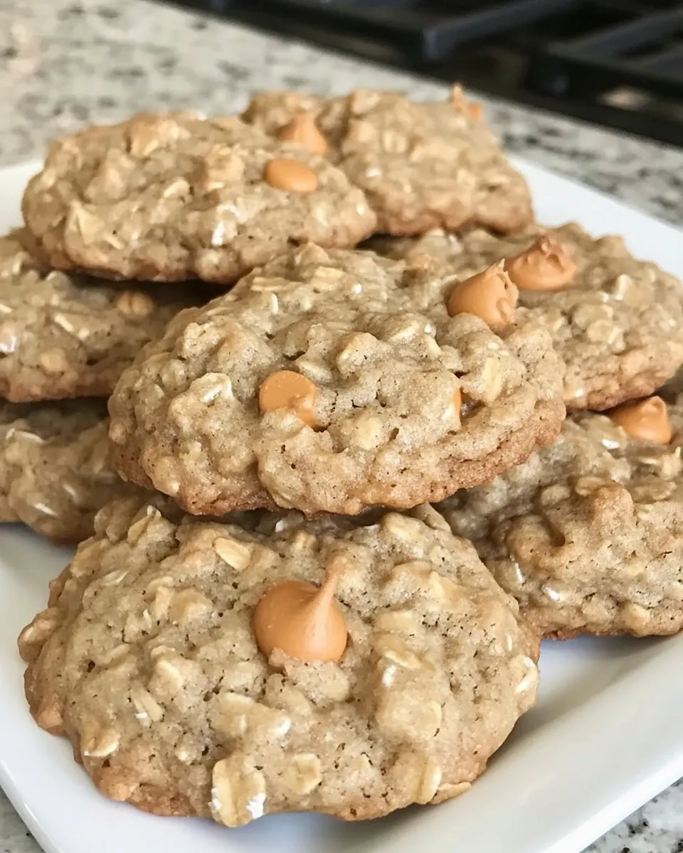 Classic Recipe for Butterscotch Oatmeal Cookies image