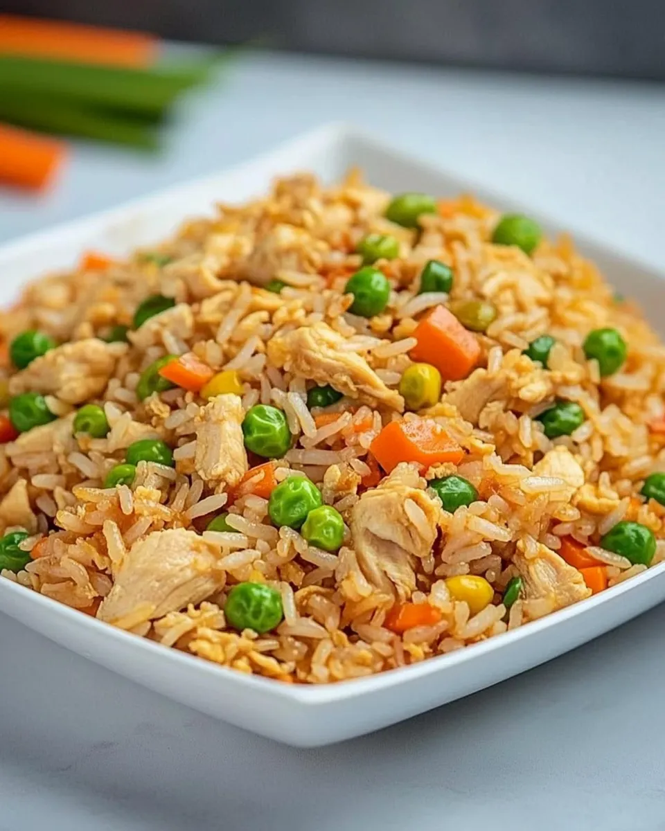 Classic Restaurant-Style Chicken Fried Rice image