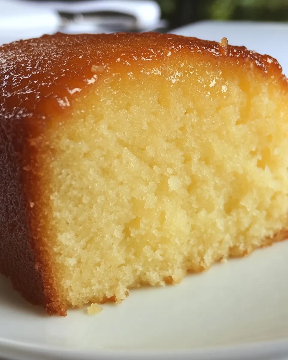 Easy Ritz Carlton Lemon Pound Cake recipe photo