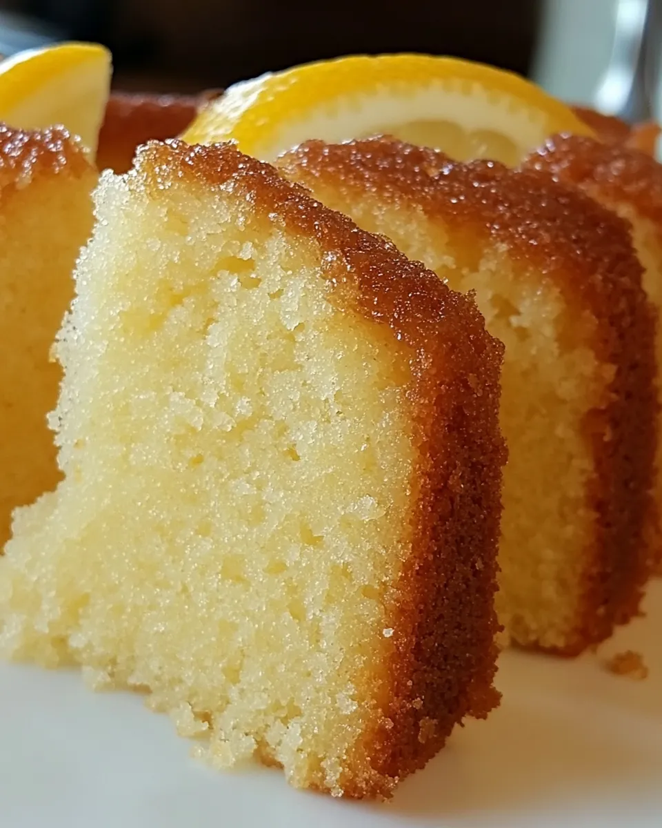 Delicious Ritz Carlton Lemon Pound Cake shot