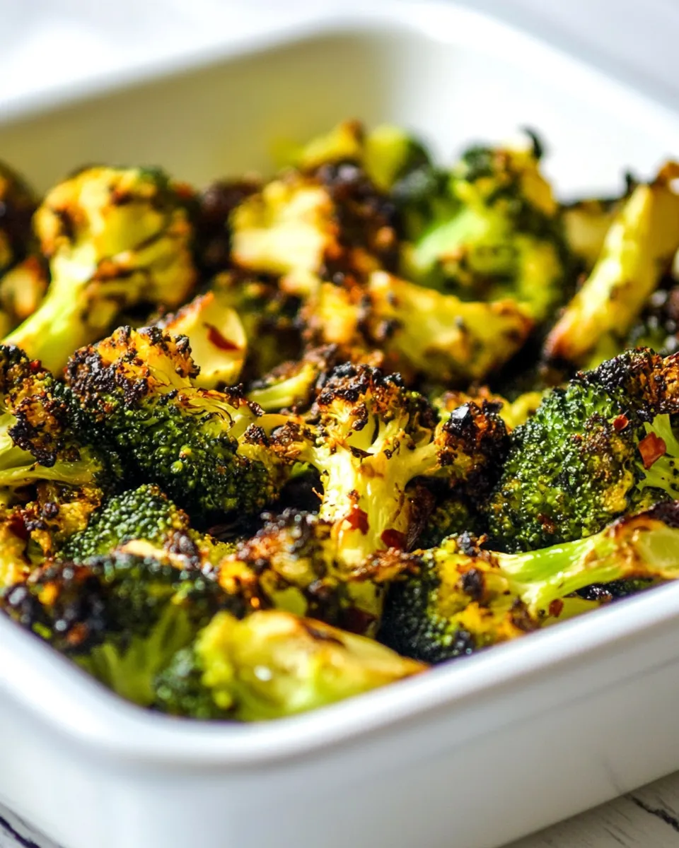 Easy Roasted Broccoli With a Kick recipe photo