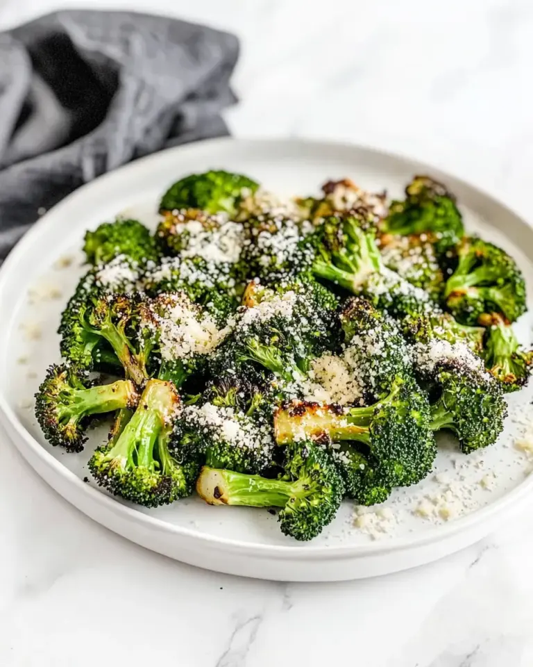 Homemade Roasted Broccoli with Asiago recipe photo