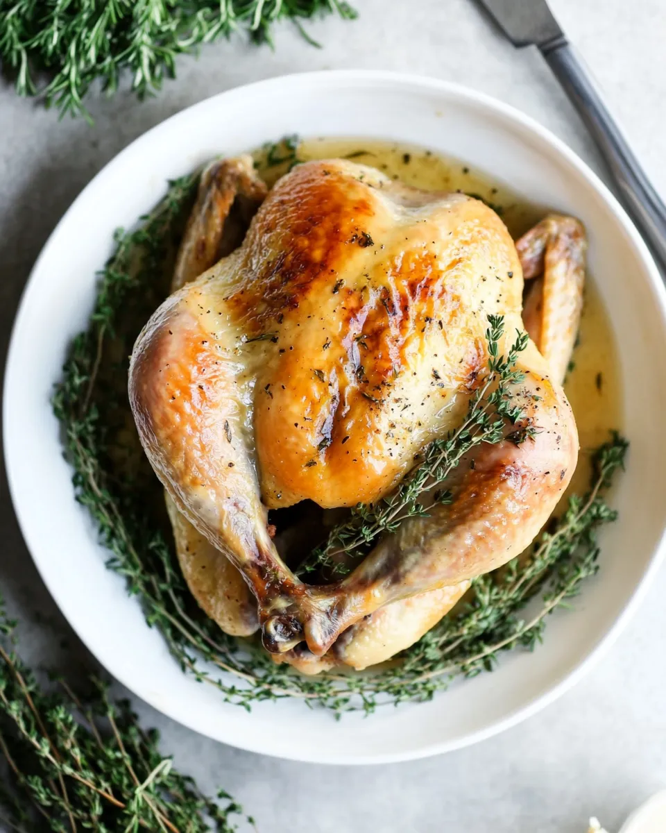 Classic Roasted Chicken Recipe image