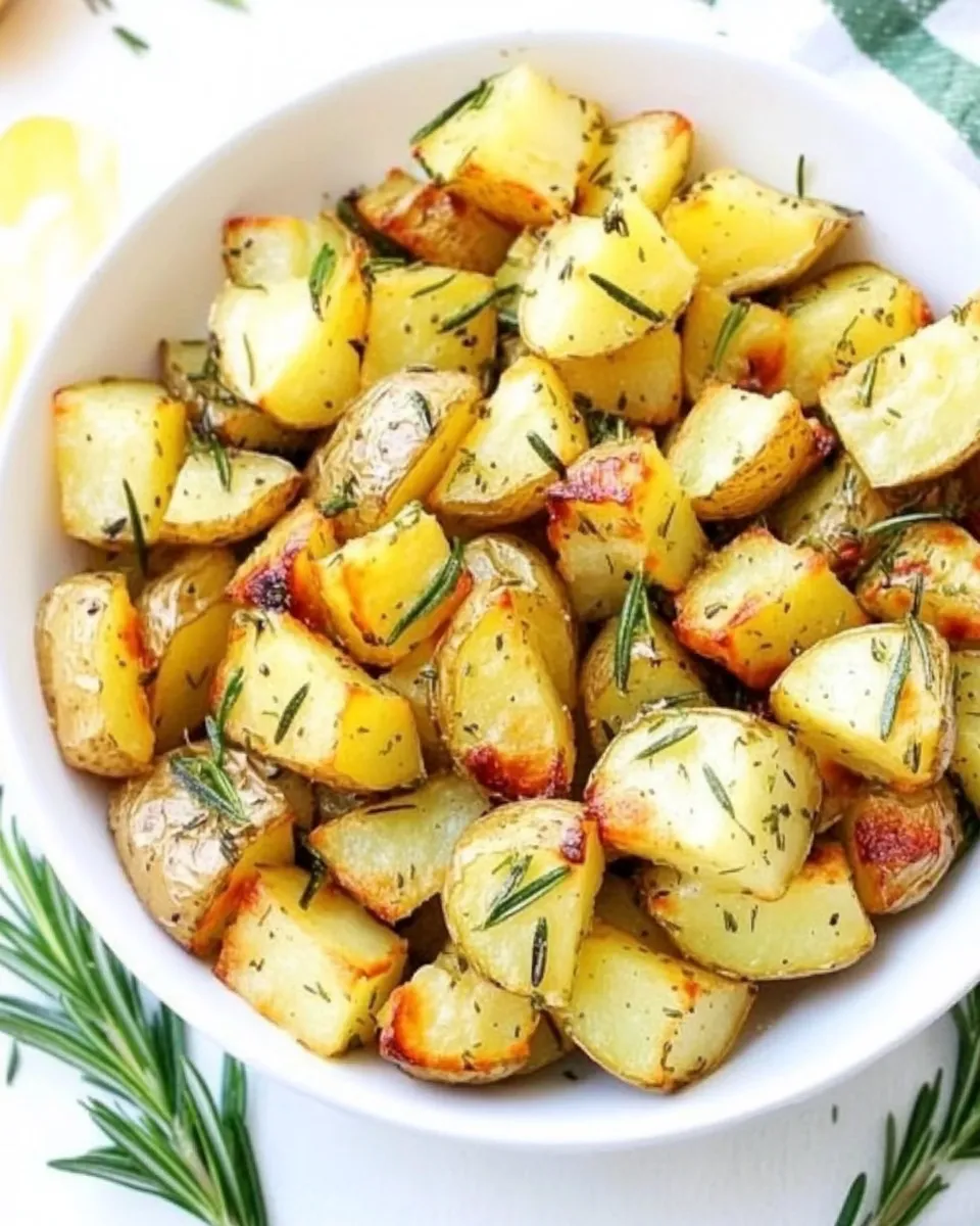 Homemade Roasted Rosemary Potatoes recipe photo