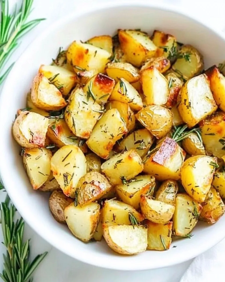 Best Roasted Rosemary Potatoes dish photo