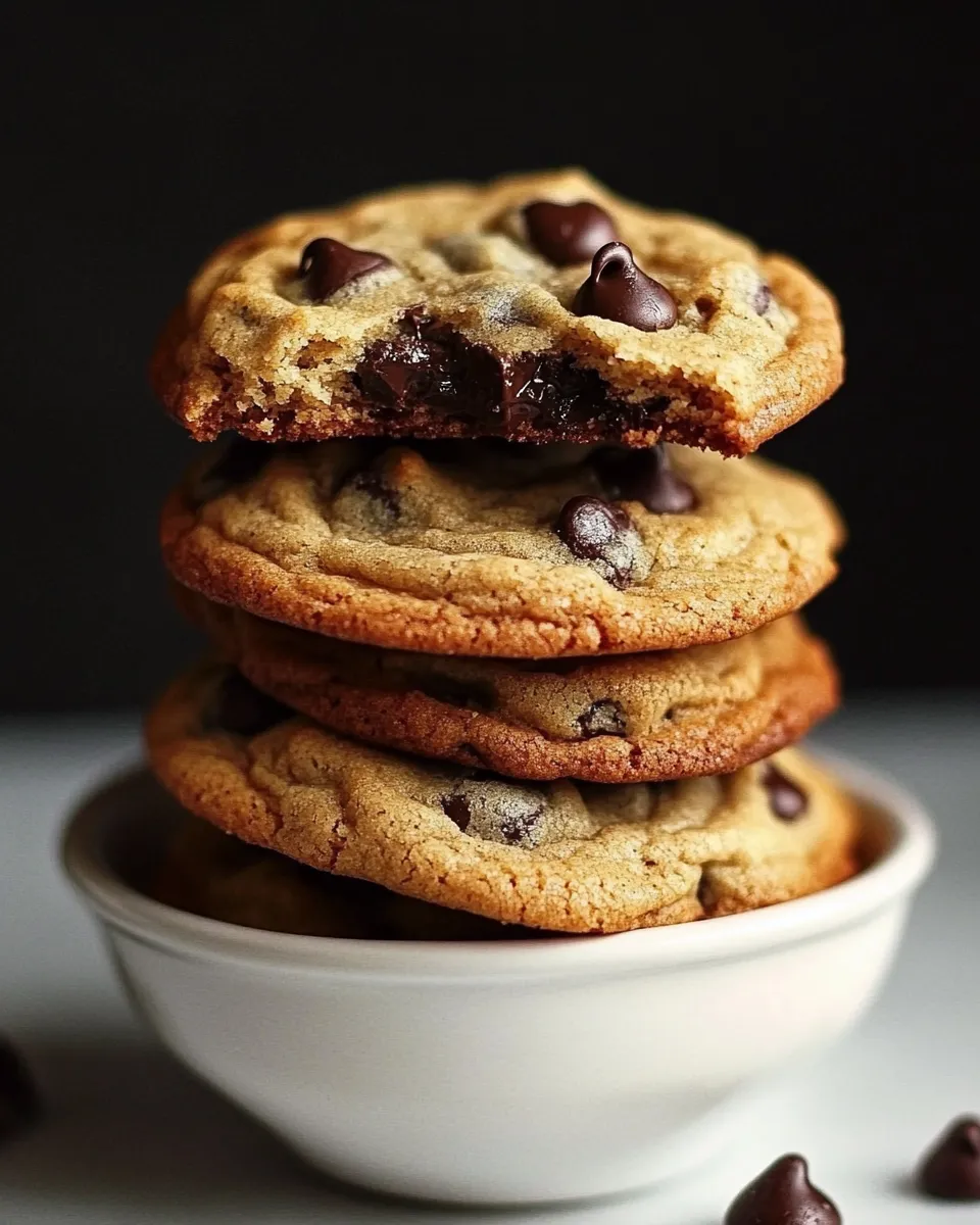 Homemade Rolo Chocolate Chip Cookies photo