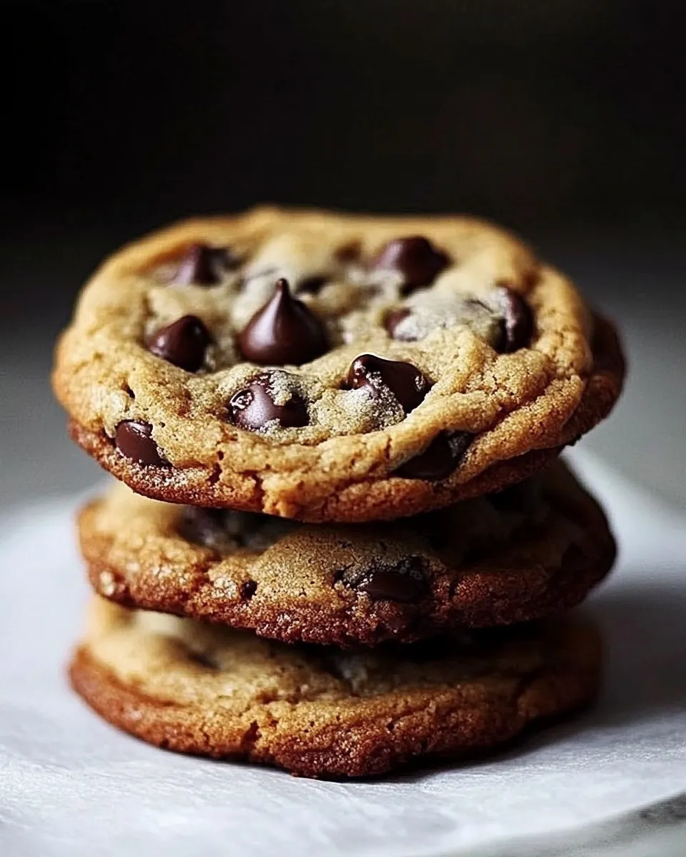 Delicious Rolo Chocolate Chip Cookies shot