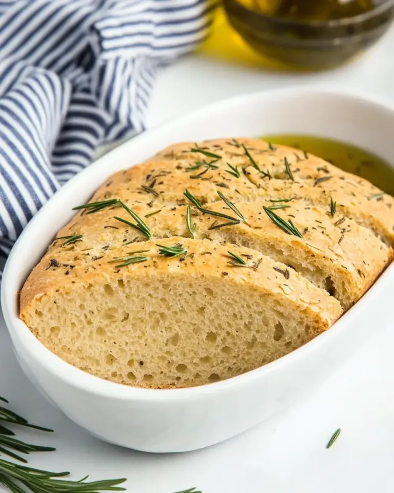 Homemade Rosemary Olive Oil Bread photo