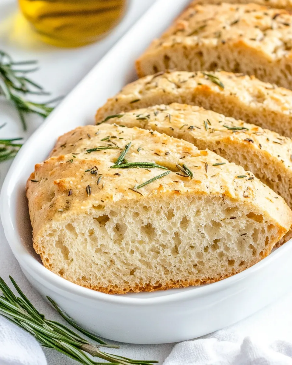 Easy Rosemary Olive Oil Bread recipe photo