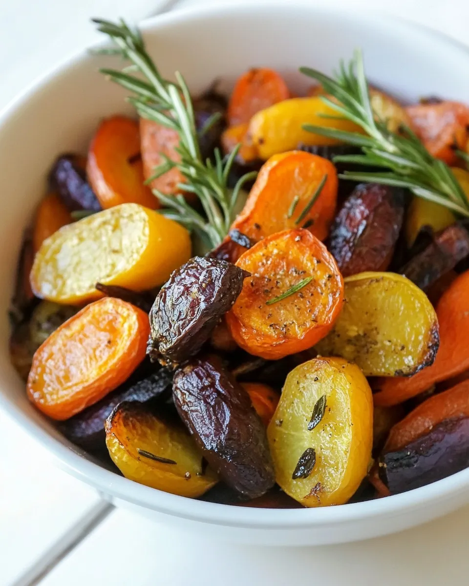 Delicious Rosemary and Cumin Roasted Carrots image