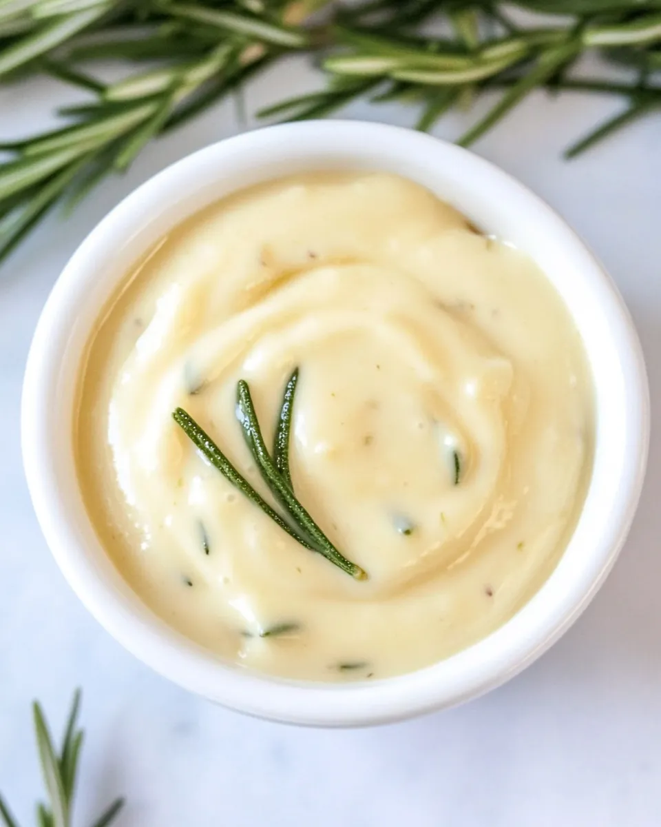 Homemade Rosemary and Garlic Aioli photo