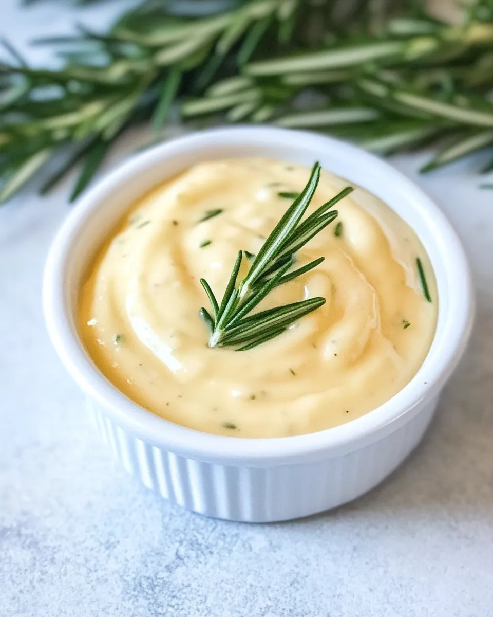 Easy Rosemary and Garlic Aioli recipe photo