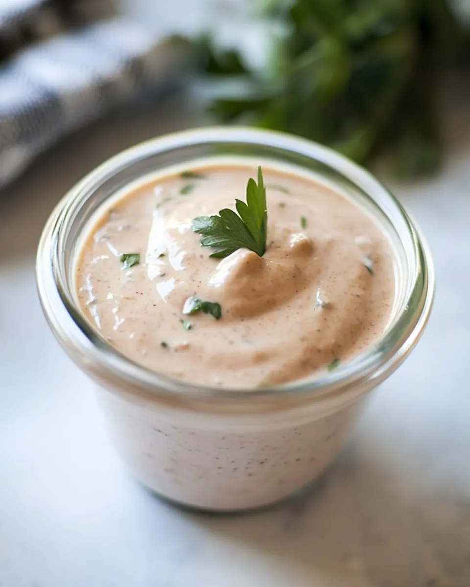 Delicious Russian Dressing shot