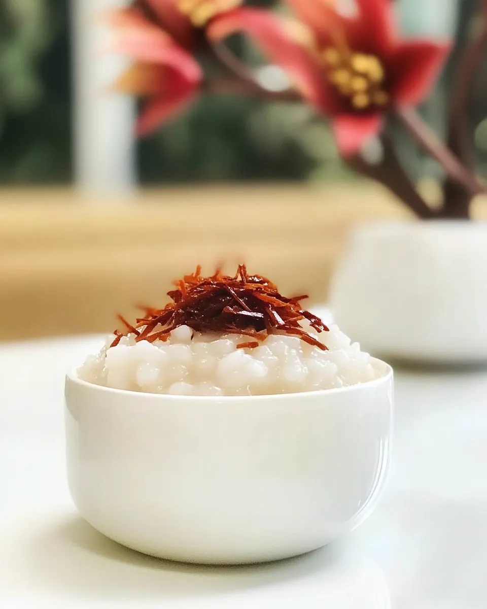 Delicious Sago Pudding With Gula Melaka image