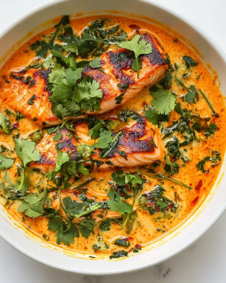 Easy Salmon Coconut Curry (Thai Inspired) photo