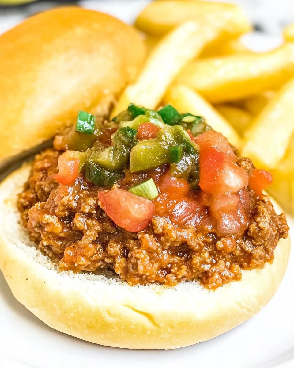 Classic Salsa Sloppy Joes image
