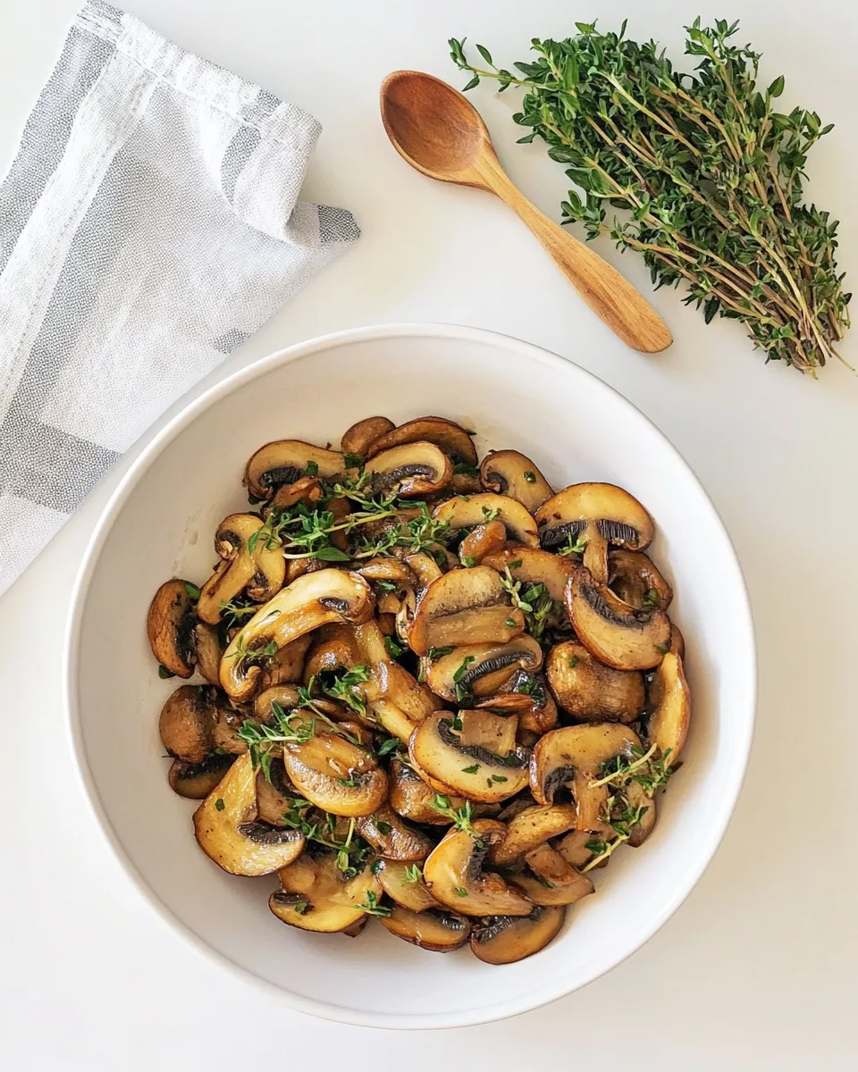 Homemade Sauteed Mushrooms photo