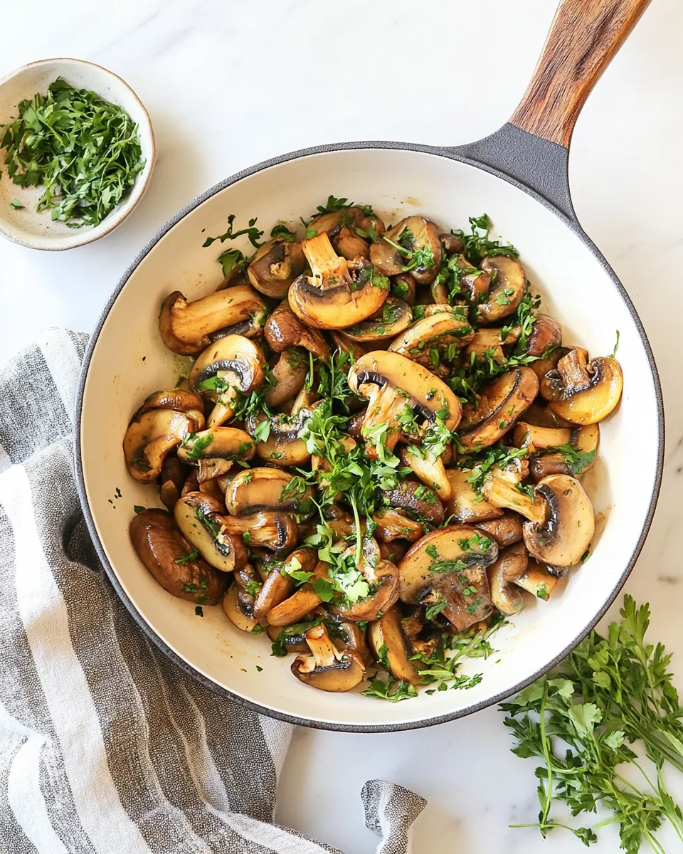 Easy Sauteed Mushrooms recipe photo