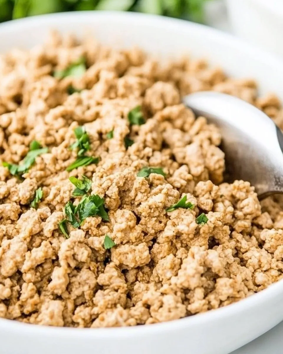 Homemade Seasoned Ground Turkey photo