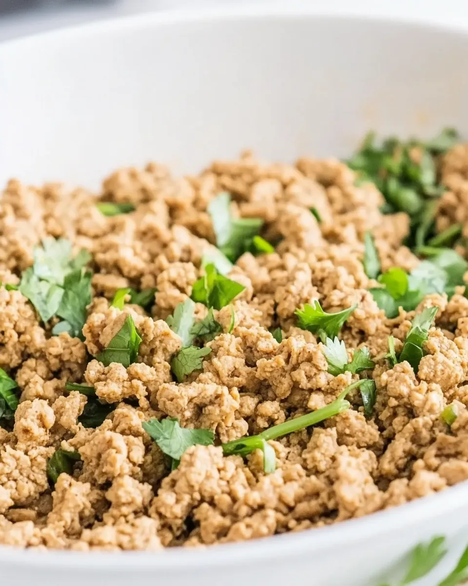 Easy Seasoned Ground Turkey recipe photo