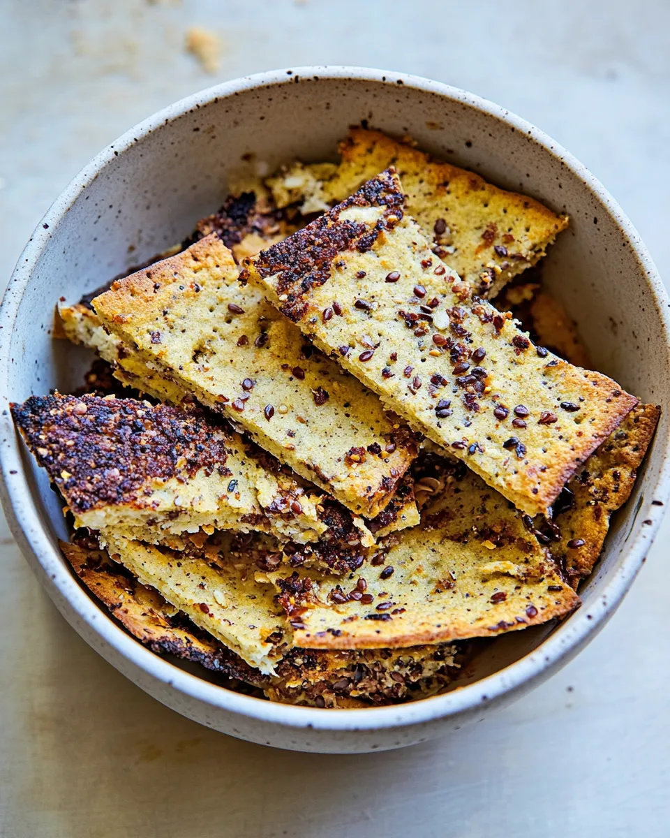 Homemade Seedy Furikake Crackers photo