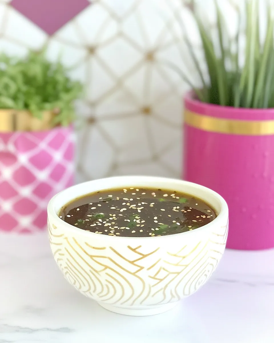 Classic Sesame-Ginger Vinaigrette food shot