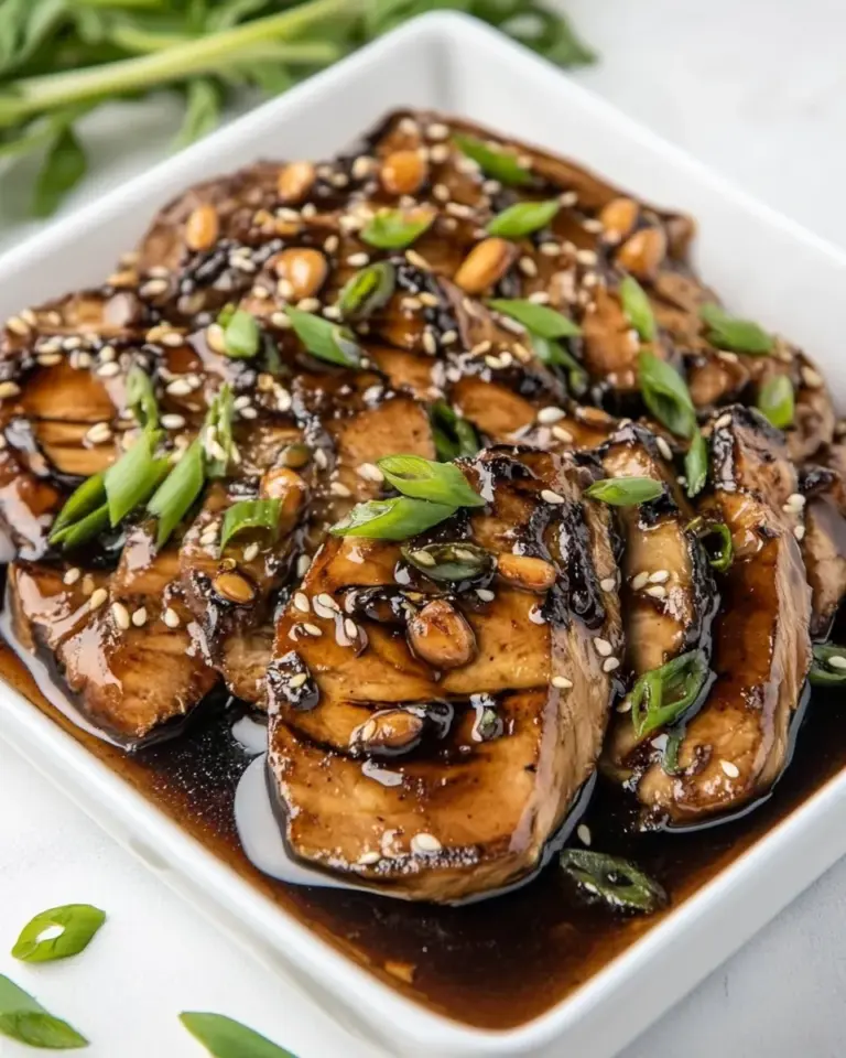 Easy Sesame Balsamic Tuna photo