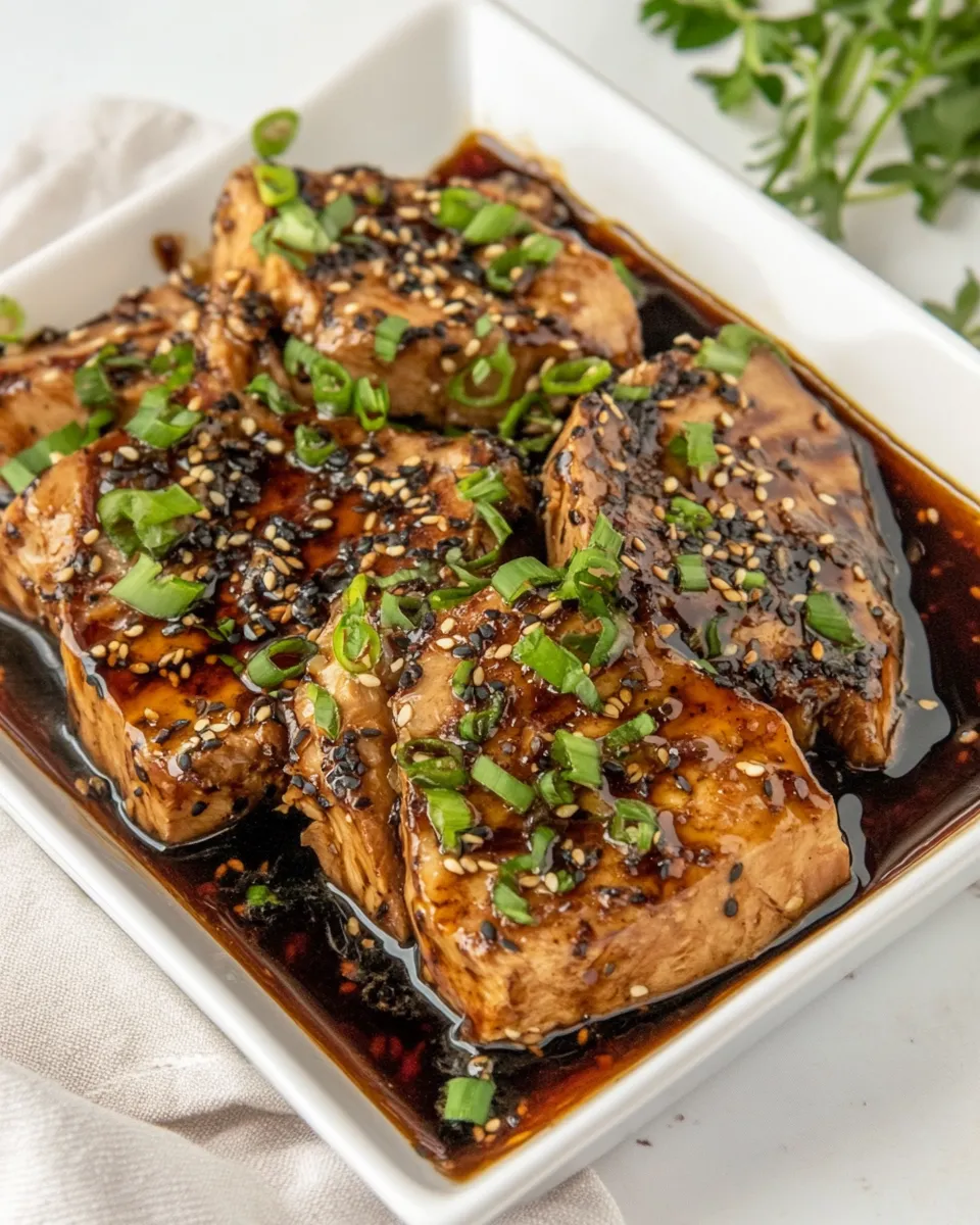 Delicious Sesame Balsamic Tuna image