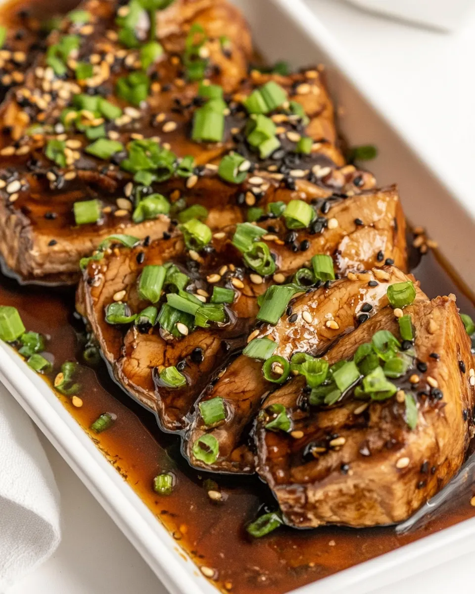 Homemade Sesame Balsamic Tuna recipe photo