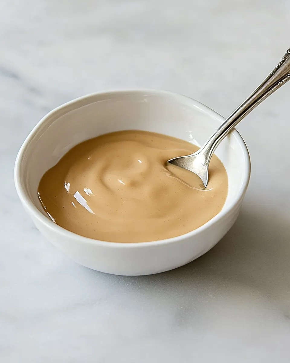 Delicious Sesame Ginger Dressing shot