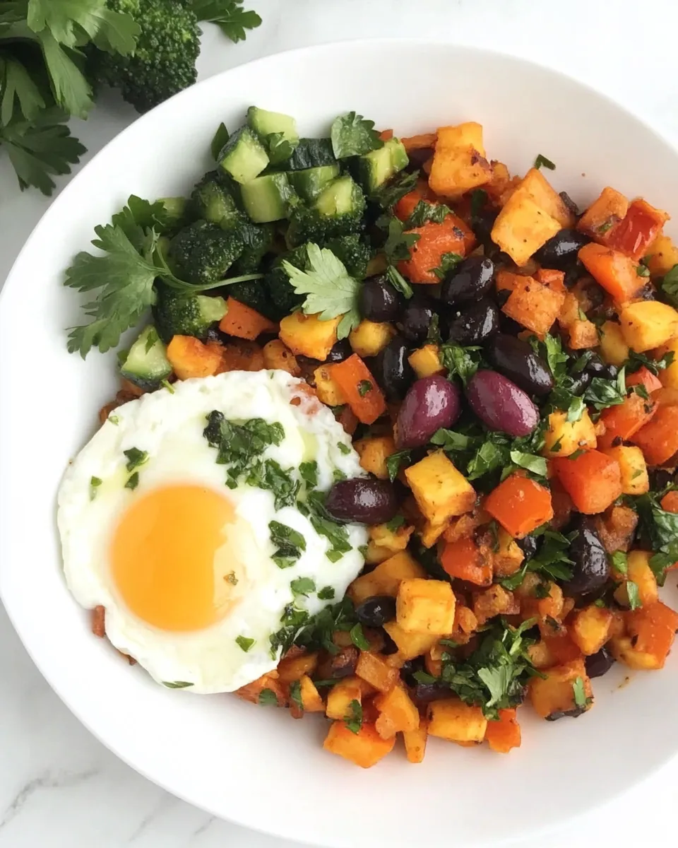 Easy Sheet Pan Vegetarian Breakfast Hash photo