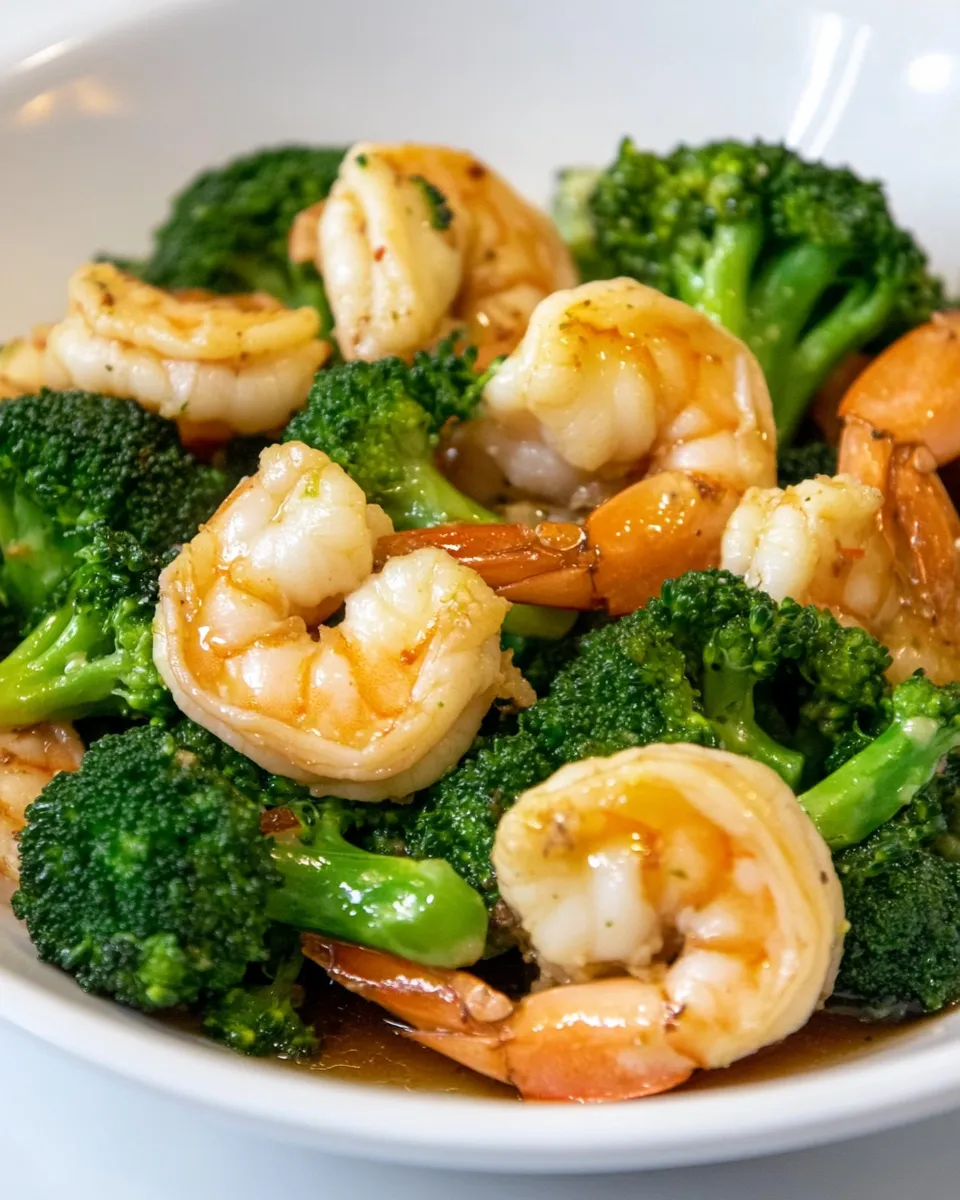 Classic Shrimp and Broccoli image