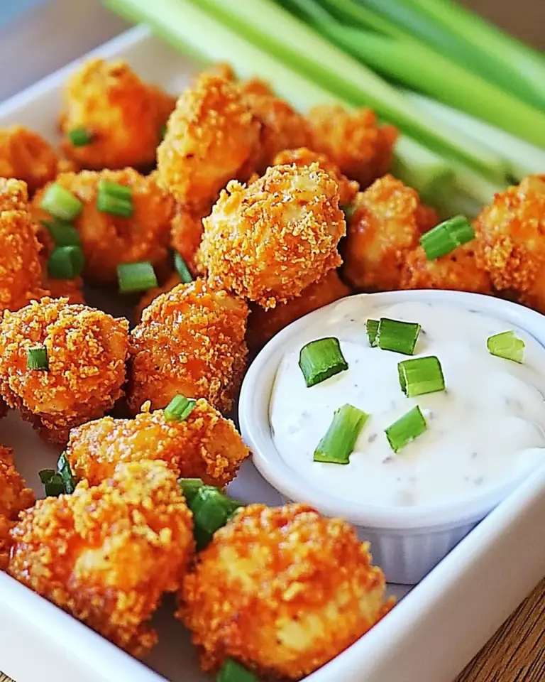 Homemade Skinny Buffalo Chicken Bites photo