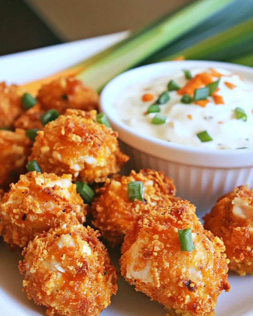 Classic Skinny Buffalo Chicken Bites image