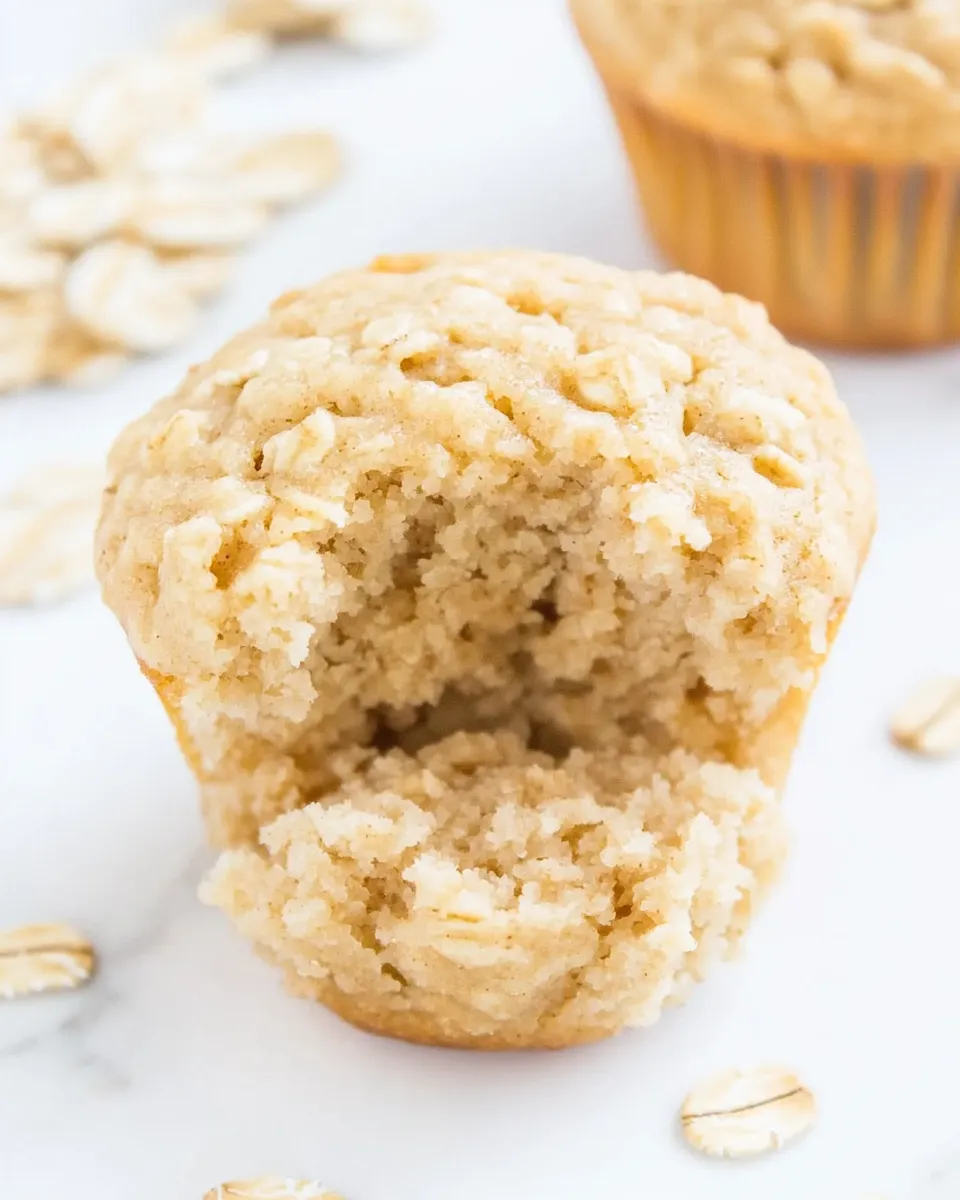 Delicious Skinny Oatmeal Brown Sugar Muffins image