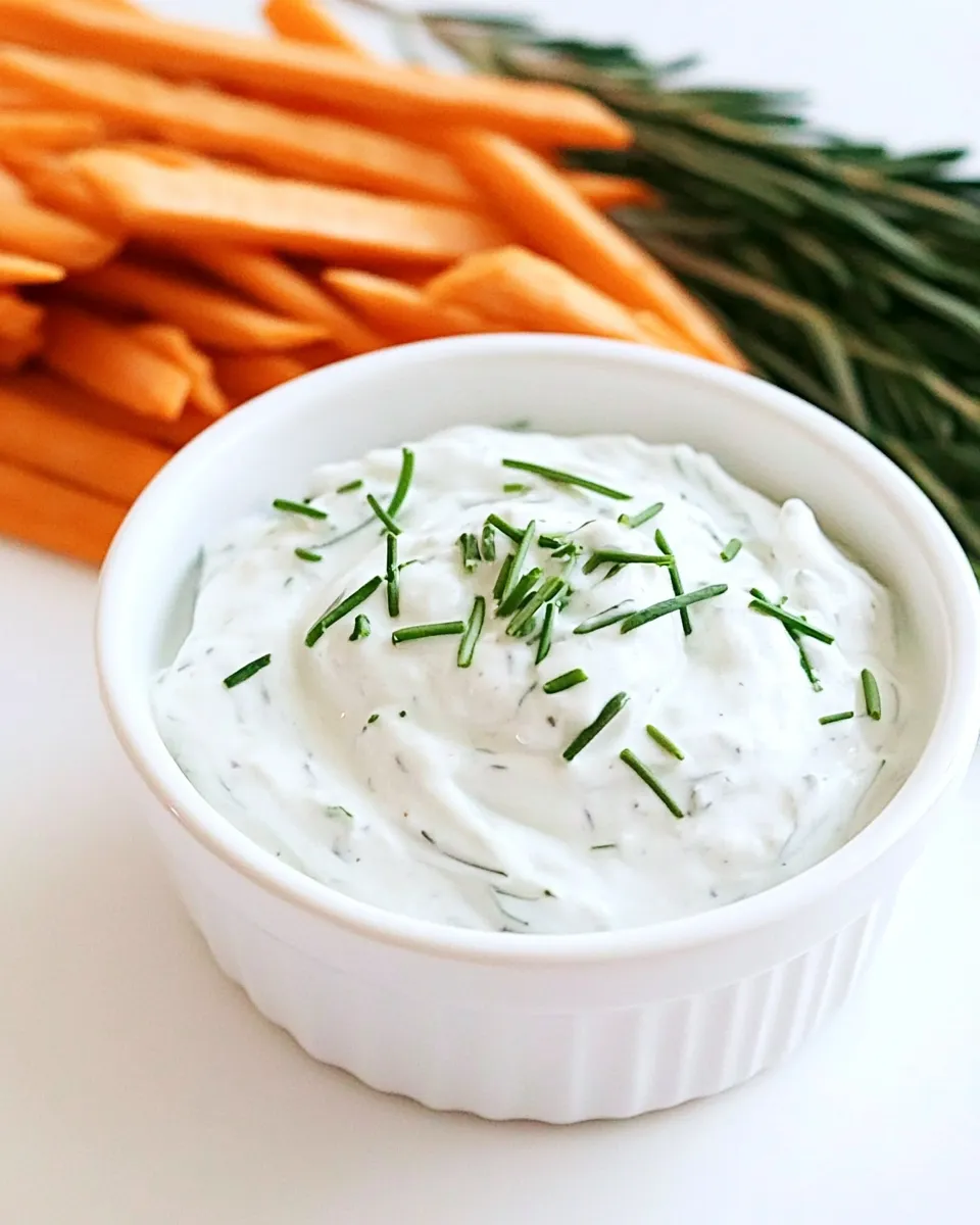 Delicious Skinny Ranch Dip image